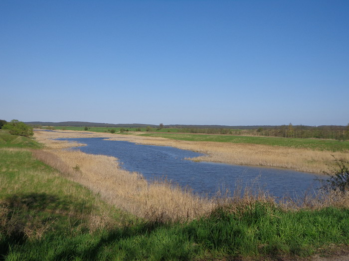 Biała Góra - przystań żeglarska i śluza - maj 2013