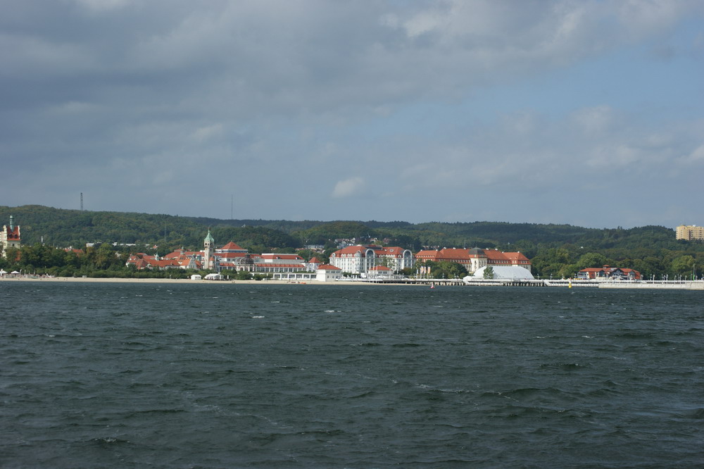 Sopot – Marina od strony wody – fot. Piotr (2014)