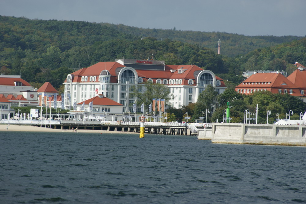 Sopot – Marina od strony wody – fot. Piotr (2014)