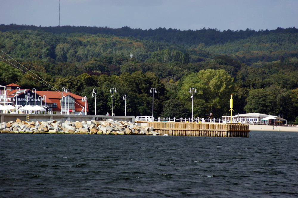 Sopot – Marina od strony wody – fot. Piotr (2014)