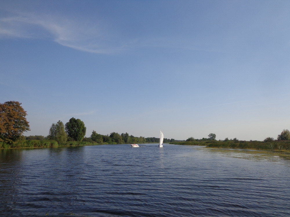 Nogat od Zalewu do Wisły - rejs wrzesień 2014