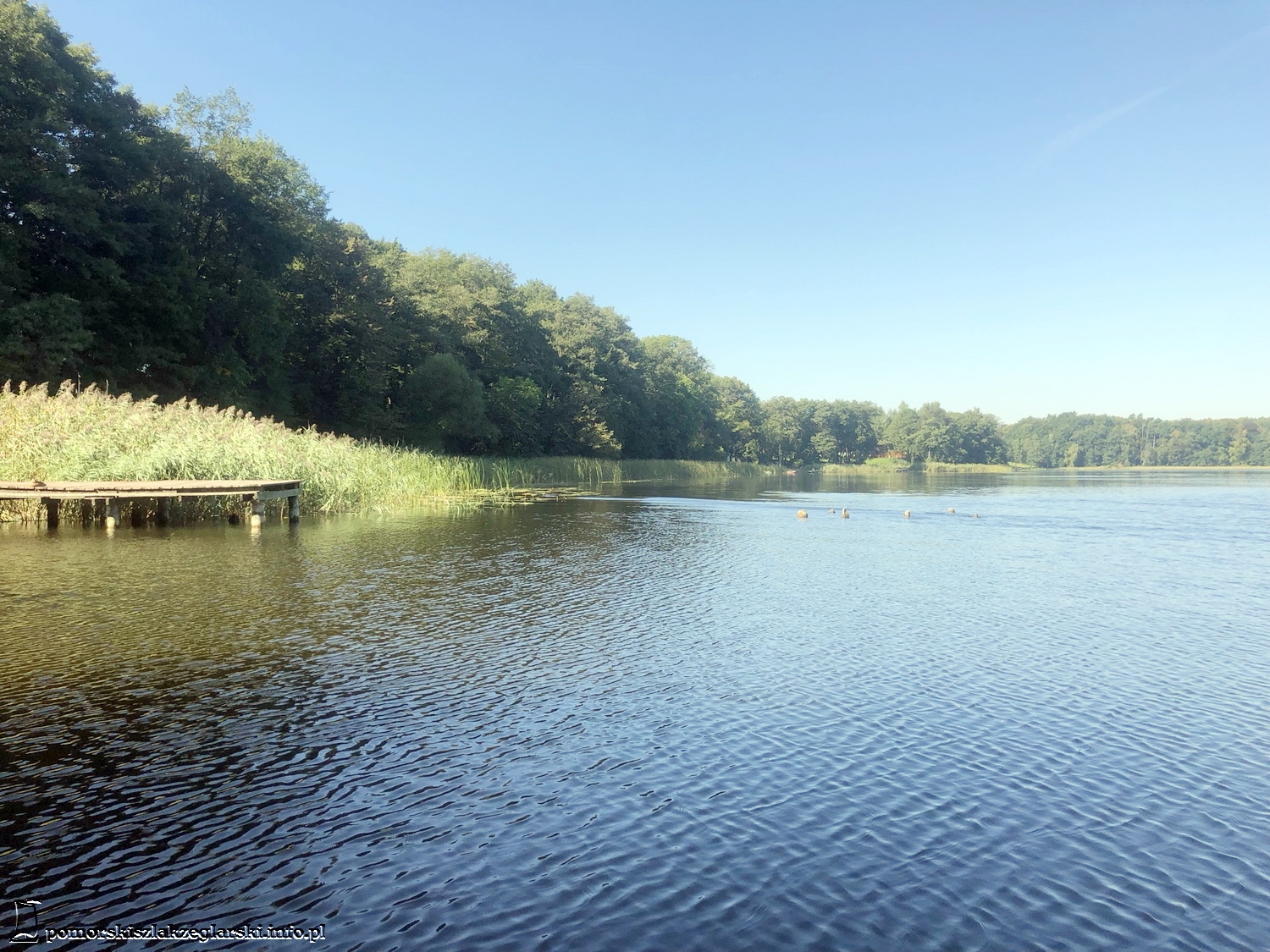 Winiec - plaża gminna z pomostem cumowniczym, 2022